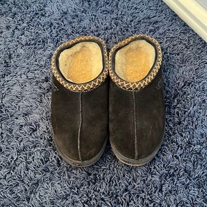 Navy blue UGG slippers